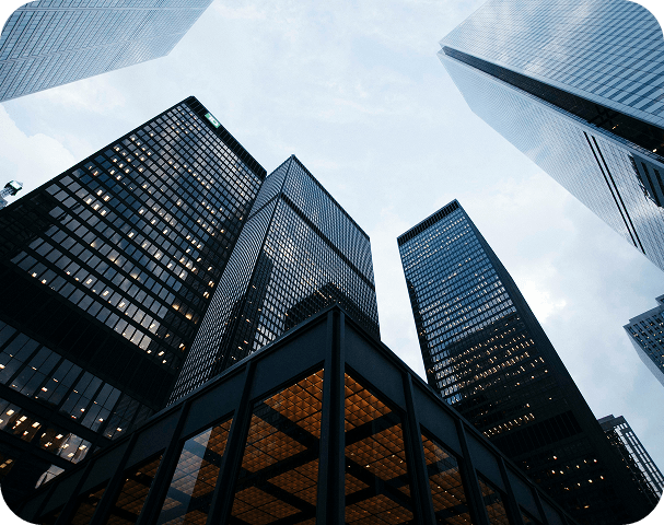 Modern buildings