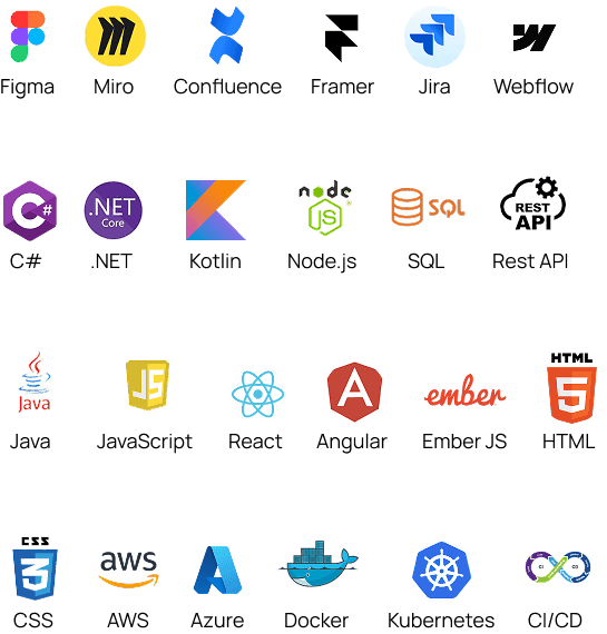 Teknologi- og plattformlogoer